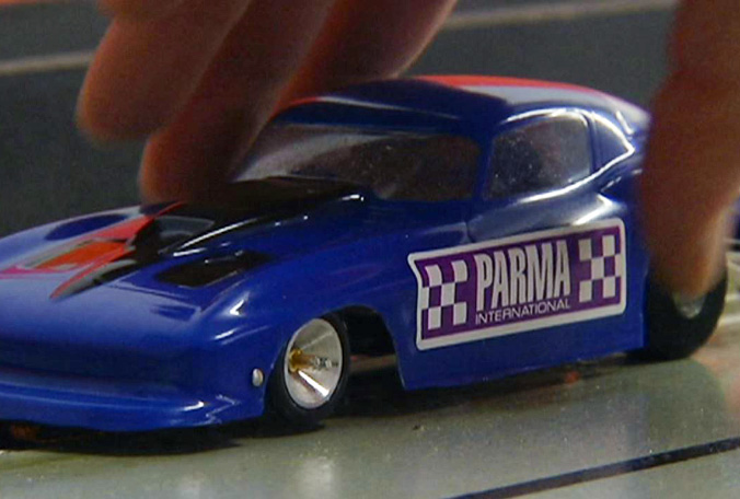 There's no age requirement to race cars at Fast Eddie's Slot Cars & Raceway in Pinellas Park.