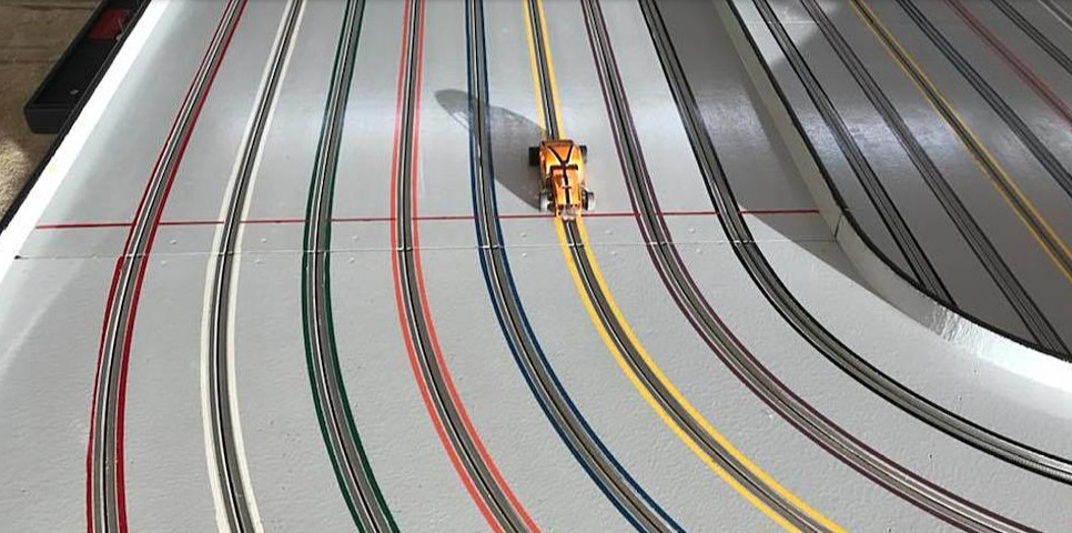 old slot car tracks