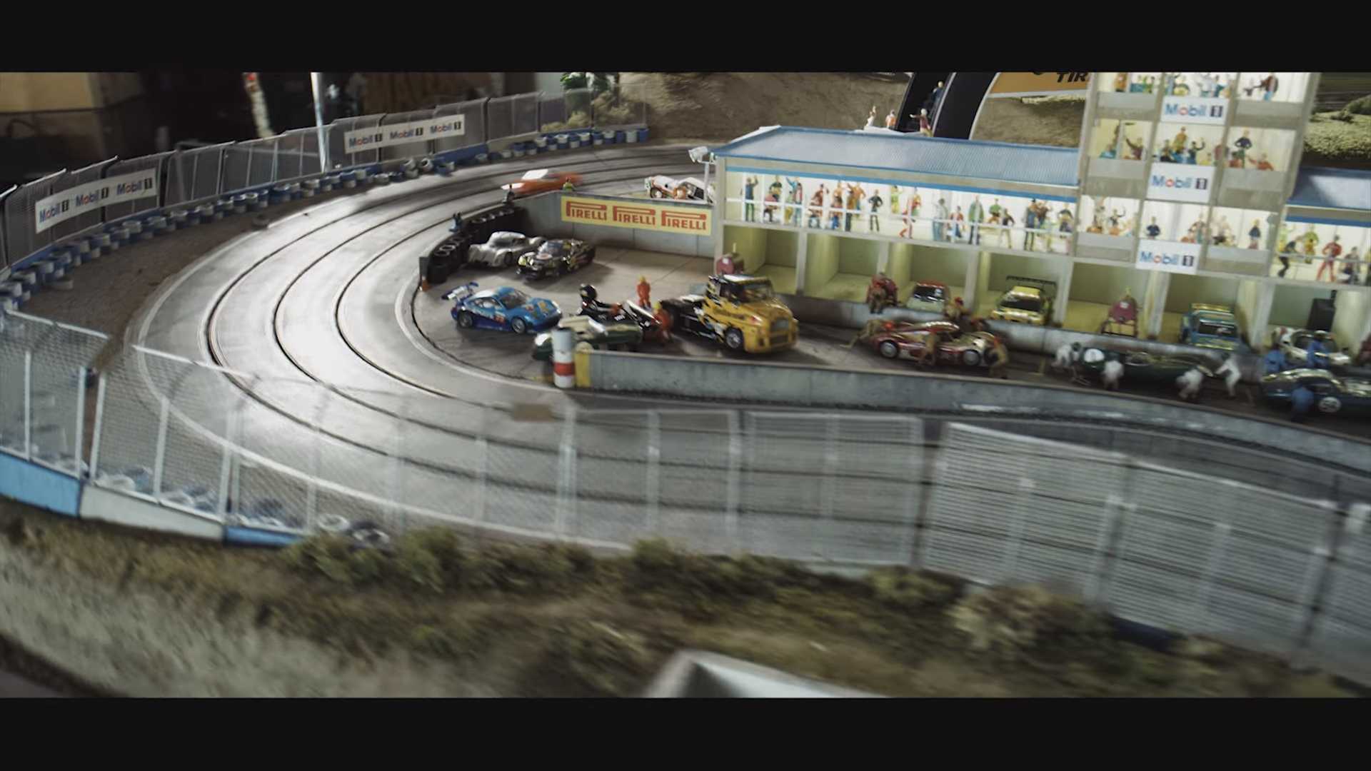 slot car race track