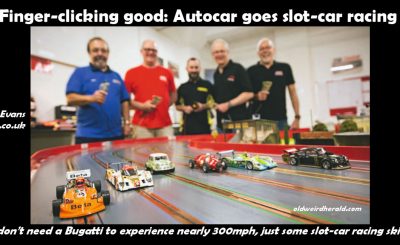 Autocar goes slot-car racing